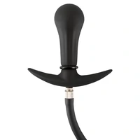 Dop Anal Gonflabil You2Toys — Umflare Controlată Negru