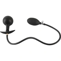 Dop Anal Gonflabil You2Toys — Umflare Controlată Negru