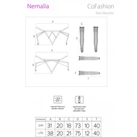 Dres Cu Portjartier CoFashion Nemalia Negru S-M