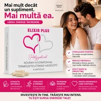 Elixir Plus Femei 4 Capsule Boost Natural Pentru Libidou
