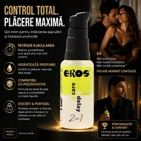 Eros 2in1 Care Delay Gel Intim 30 ml Pentru Bărbați