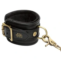 Fifty Shades of Grey Bound to You Wrist Cuffs Negru
