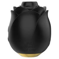 Fifty Shades Of Grey Hearts Flowers Stimulator 6 Viteze Negru