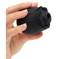 Fifty Shades Of Grey Hearts Flowers Stimulator 6 Viteze Negru