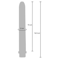 Furtun Igienic ToyJoy Drizzle 15 cm — curățare Anală Albastru