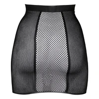 Fustă Le Desir High-Waist Fishnet Negru S-L