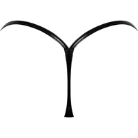 G-String Noir Handmade Tease Negru S-M