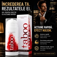 Gel Erecție Taboo Male Booster 30ml