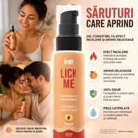 Gel Oral Lick Me Piersică Efect Încălzire 50ml