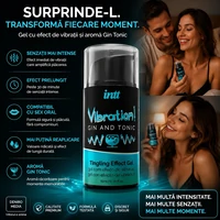 Gel Stimulare Vibration 15 ml Gin Tonic