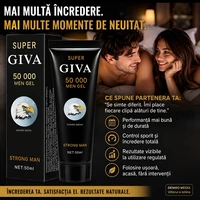 Gel Super Giva 50000 Pentru Mărirea Penisului 50ml