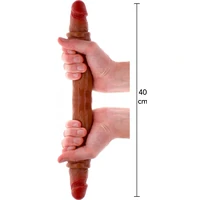 Get Real – Dublu Dong 40 cm, Silicon Realist
