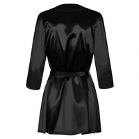 Halat Obsessive Satinia Negru S-M