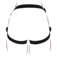 Ham Strap-On TOYJOY cu Gaură De Plăcere, Negru