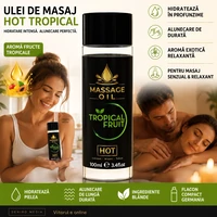 Hot Ulei De Masaj Tropical 100 ml — Piele Catifelată