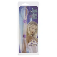 Inel Penis 2 Beads Silicon Transparent