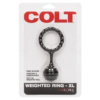 Inel penis COLT Weighted Ring - XL Negru