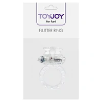 Inel Penis Cu Vibrații Flutter-Ring Transparent