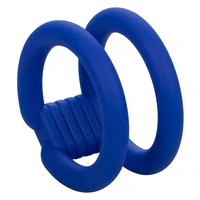 Inel Penis Dual Penis Cage Albastru