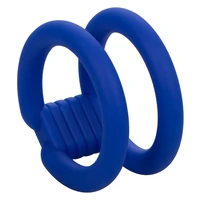 Inel Penis Dual Penis Cage Albastru