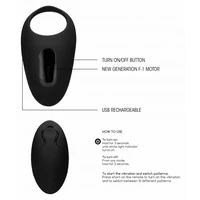 Inel Penis No. 74 Remote Controlled Negru