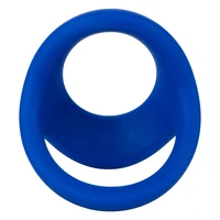 Inel Penis Penis Ball Dual Ring Albastru