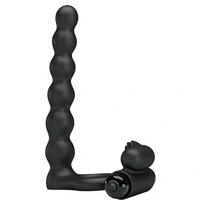 Inel Penis pentru Dublă Stimulare Hercules Negru