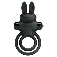 Inel Penis Pretty Love Vibrant 3 Negru
