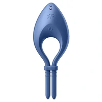 Inel Penis Satisfyer Bullseye Albastru