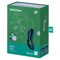 Inel Penis Satisfyer Epic Duo Albastru