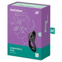 Inel Penis Satisfyer Legendary Duo Negru