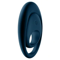 Inel Penis Vibrator Glorious Duo Albastru