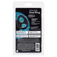 Inel Pentru Penis Ultra Soft Dual Negru