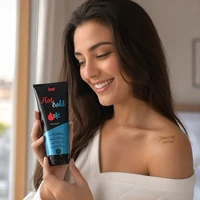Intt Hot Cold Lubrifiant 100 ml cu Efect Dual Mentă
