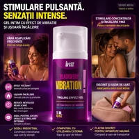 Intt Vibration Blackberry — Gel Intim Mure, Efect Pulsant
