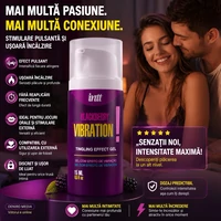 Intt Vibration Blackberry — Gel Intim Mure, Efect Pulsant