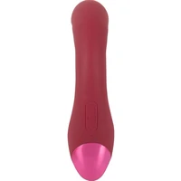 JAVIDA 3 Funcții — Vibrator cu împingere, 10 Moduri Roșu