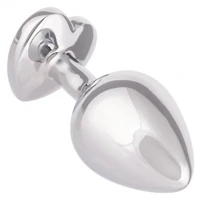 Jewel Large Ruby Heart Plug Roșu