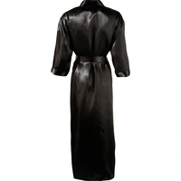 Kimono Cottelli Collection Negru 2XL-3XL