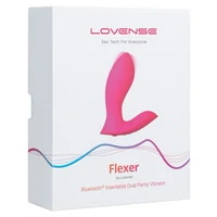 Lovense Flexer Insertable Dual Panty Vibrator Roz