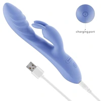 Lovetoy Swirl Vibrator Din silicon, 3+7, Reîncărcabil Mov