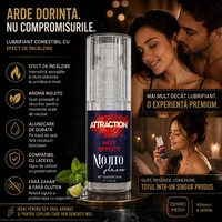 Lubrifiant Attraction Heat Mojito 50ml