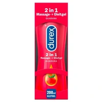 Lubrifiant Durex Play 2 în 1 Massage Guarana 200ml