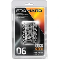 Manșon Pentru Penis Stay Hard Blush Transparent