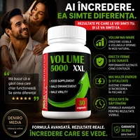 Mărire Volum Spermă Și Îmbunătățire Erecție 5000 XXL 30capsule