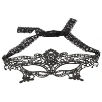 Mască Cottelli Collection Brodată Negru