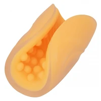 Masturbator Dual Grip Portocaliu