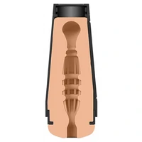 Masturbator Man Squeeze Stud