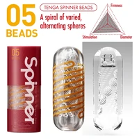 Masturbator Tenga Spinner Mărgeluțe Transparent