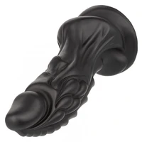 Monster Dong The Martian – 19,75 cm, Negru, silicon Premium